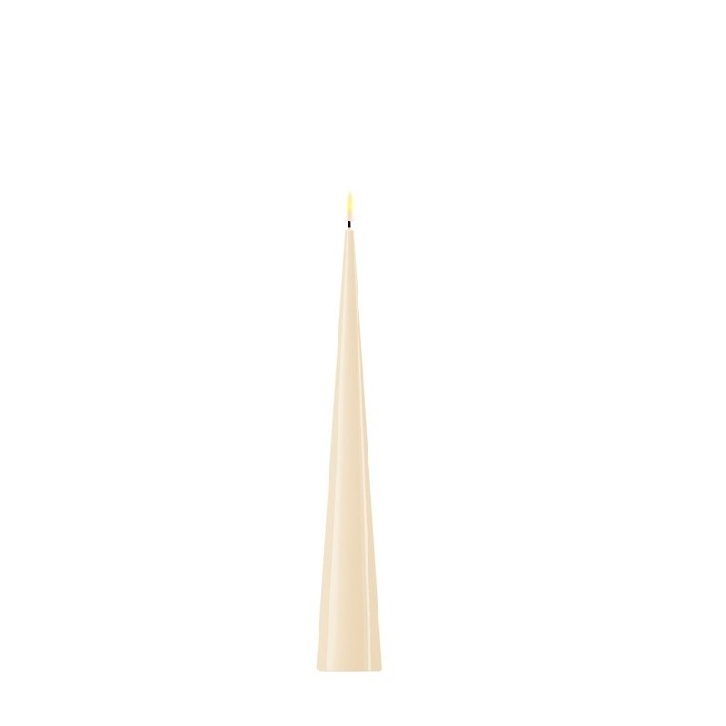 CONE Bougies LED /Ivoir