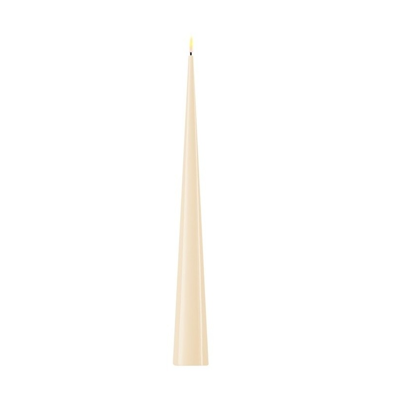 CONE Bougies LED /Ivoir