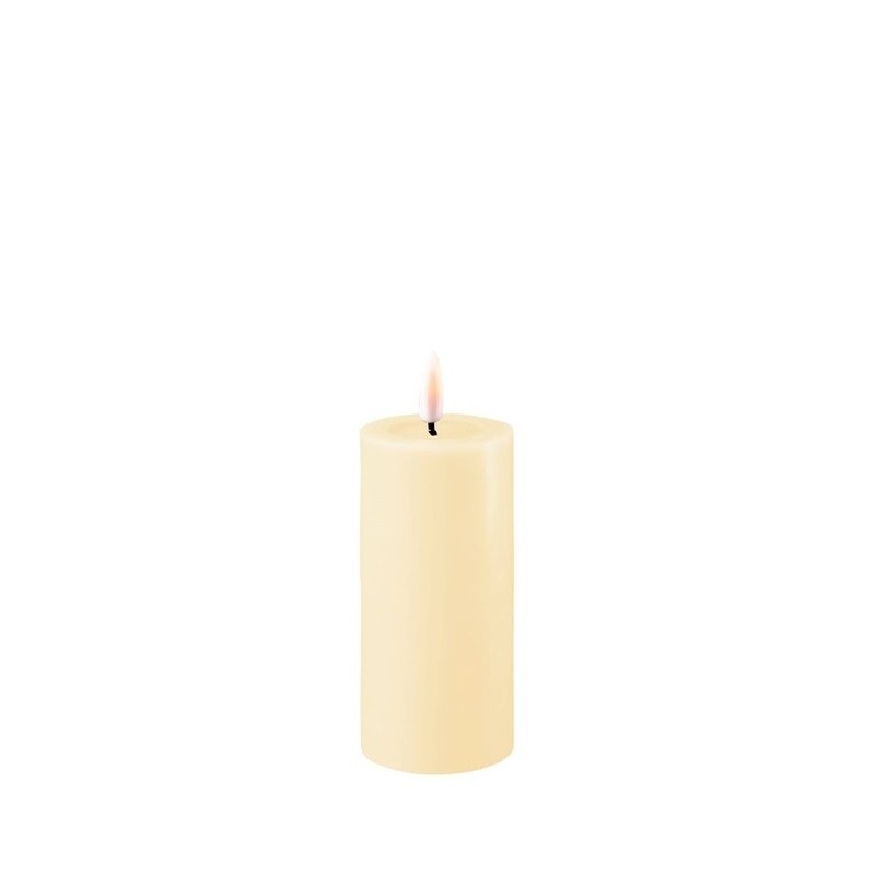 Bougie Cylindre LED 5/12.5 Ivoir