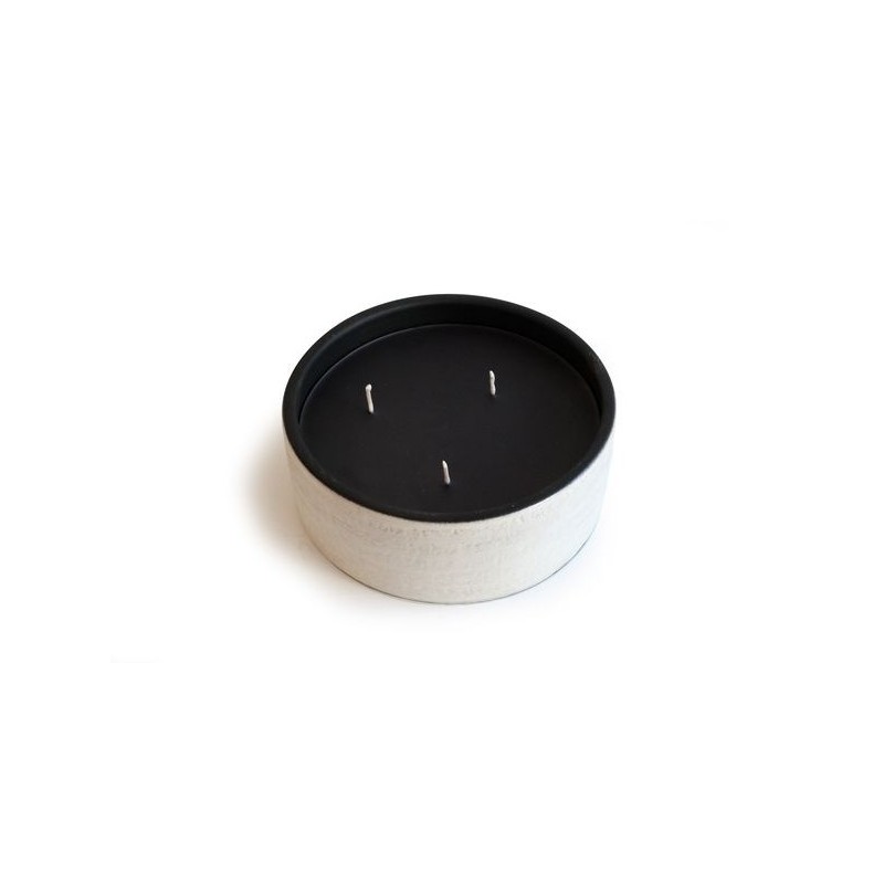 DOURO Bougie exterieure en terracotta cire noire