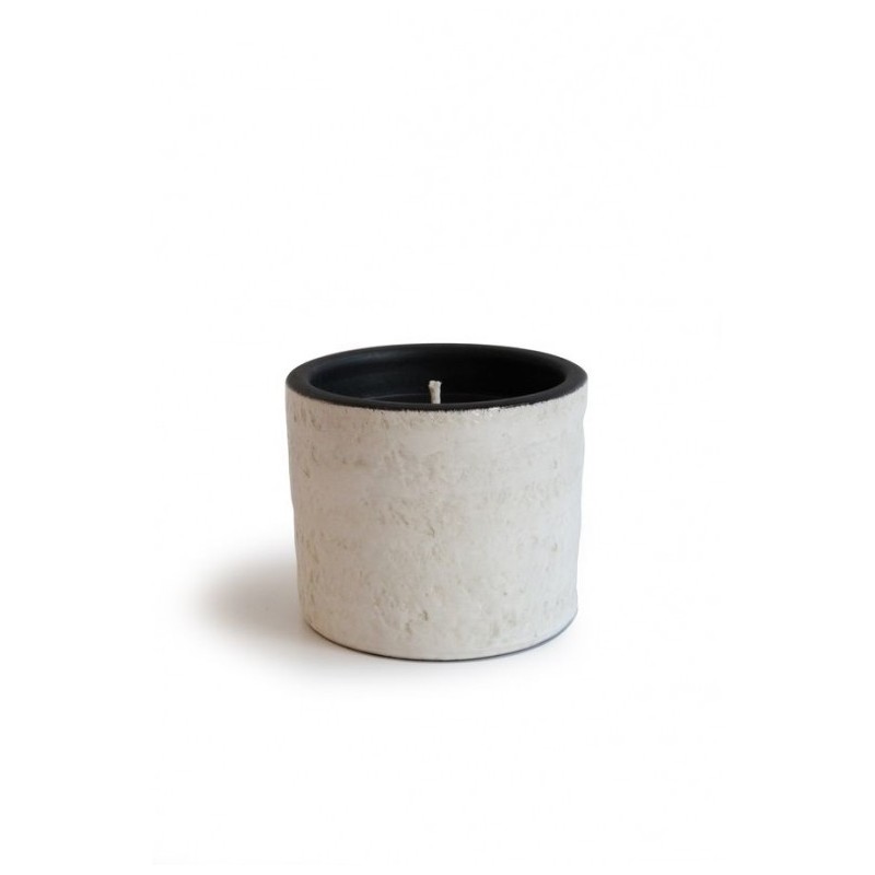 DOURO Bougie exterieure en terracotta cire noire