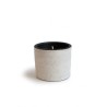 DOURO Bougie exterieure en terracotta cire noire