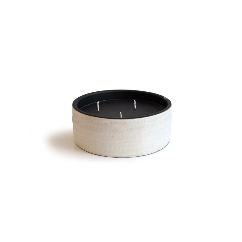 DOURO Bougie exterieure en terracotta cire noire