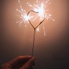 Cierges Magiques Coeur happy birthday sur bouteille à offrir