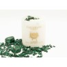 LA MORT Bougie Pierres Malachite