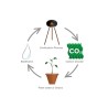 Cheminée Bio Ethanol Le Feu - Sol Noir Acier Noir