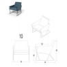 AUDETTE Fauteuil Moome
