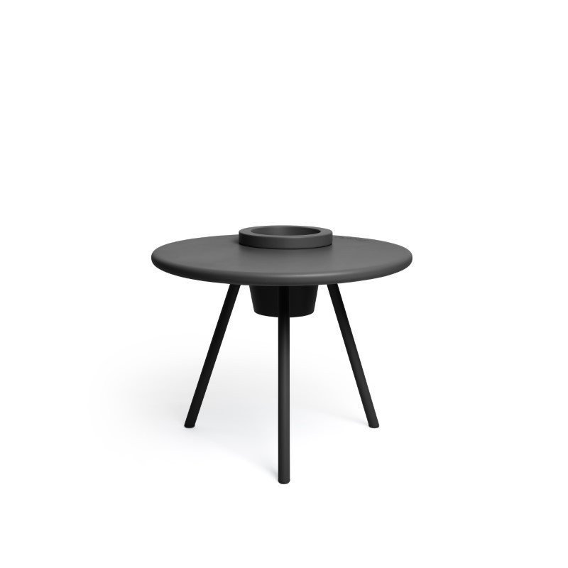 BAKKES Table avec pot amovible