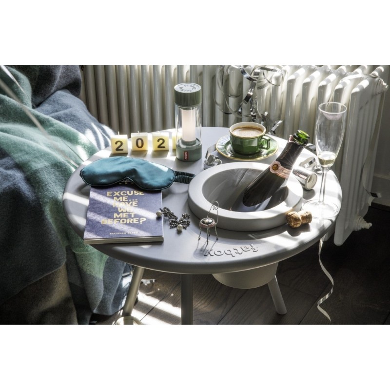BAKKES Table avec pot amovible