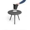 BAKKES Table avec pot amovible