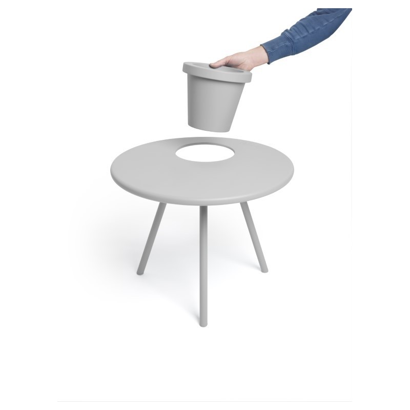 BAKKES Table avec pot amovible