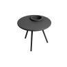 BAKKES Table avec pot amovible