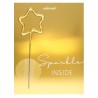Carte SPARKLE INSIDE avec Cierge Magique