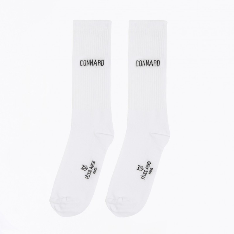 Chaussettes Connard - Blanche