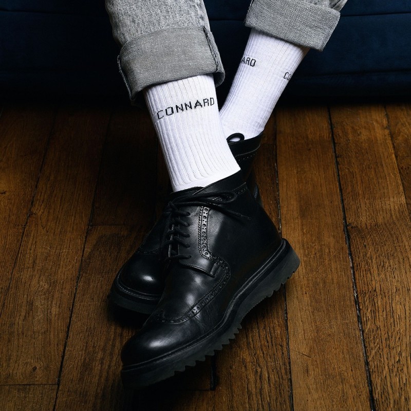 Chaussettes Connard - Blanche