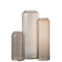 Ambre vases cylindres