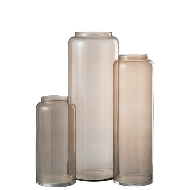 Ambre vases cylindres