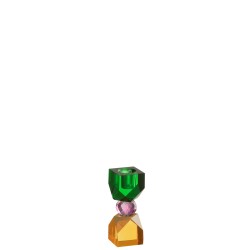 Crystal chandelier elsa Vert/jaune