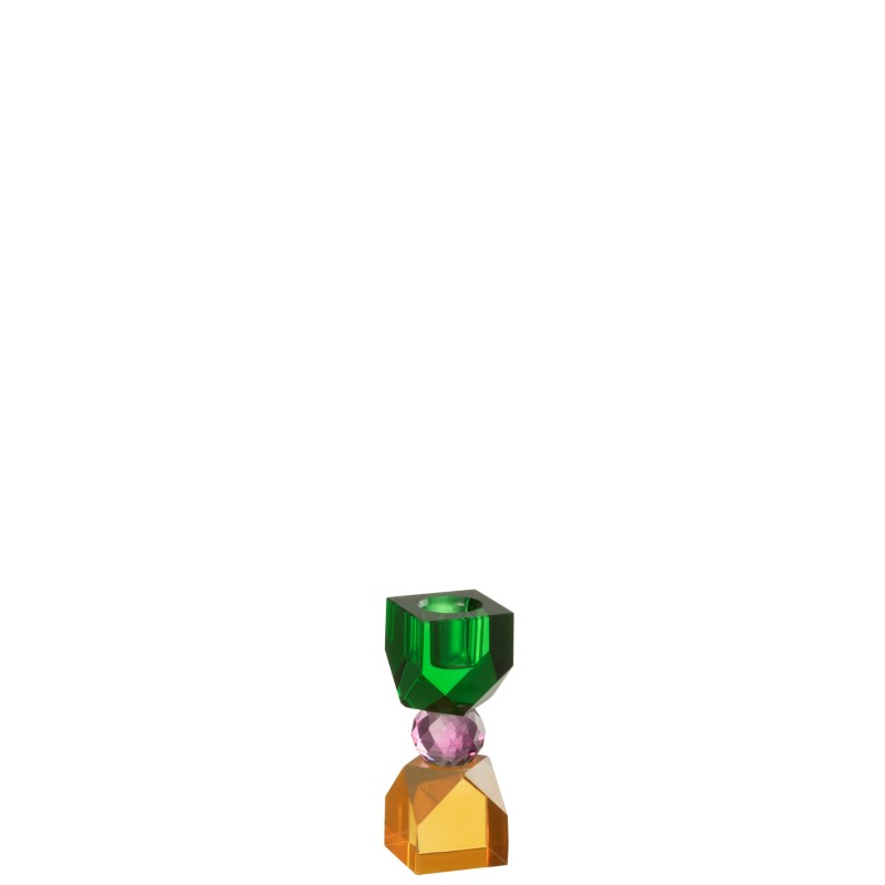 Crystal chandelier elsa Vert/jaune