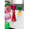 Crystal chandelier elsa rose/rouge