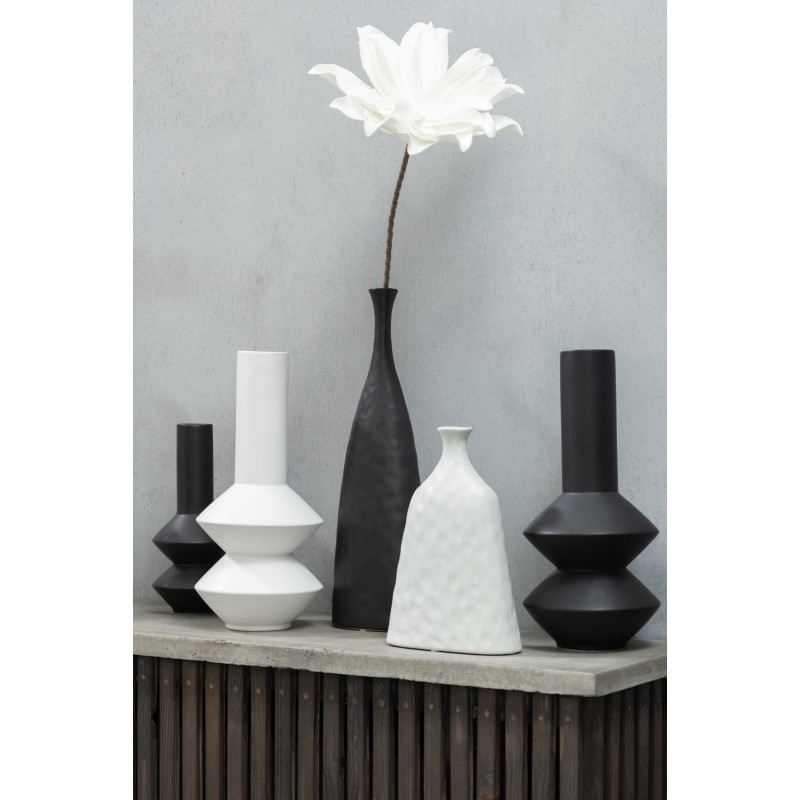 ZIG Vase décoratif Noir mat