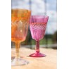 LILI verre feuilles color pop Rose