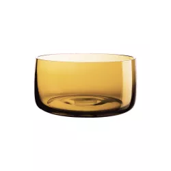 Ajana Bol saladier ou vase Ambre