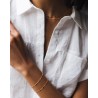 La petite attention Bougie avec Collier Doré