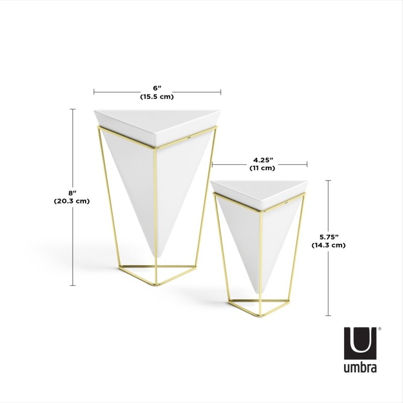 TRIGG Lot de 2 vases