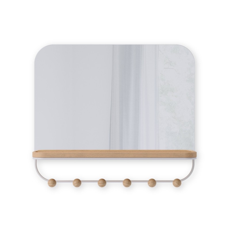 ESTIQUE Porte manteaux + Miroir