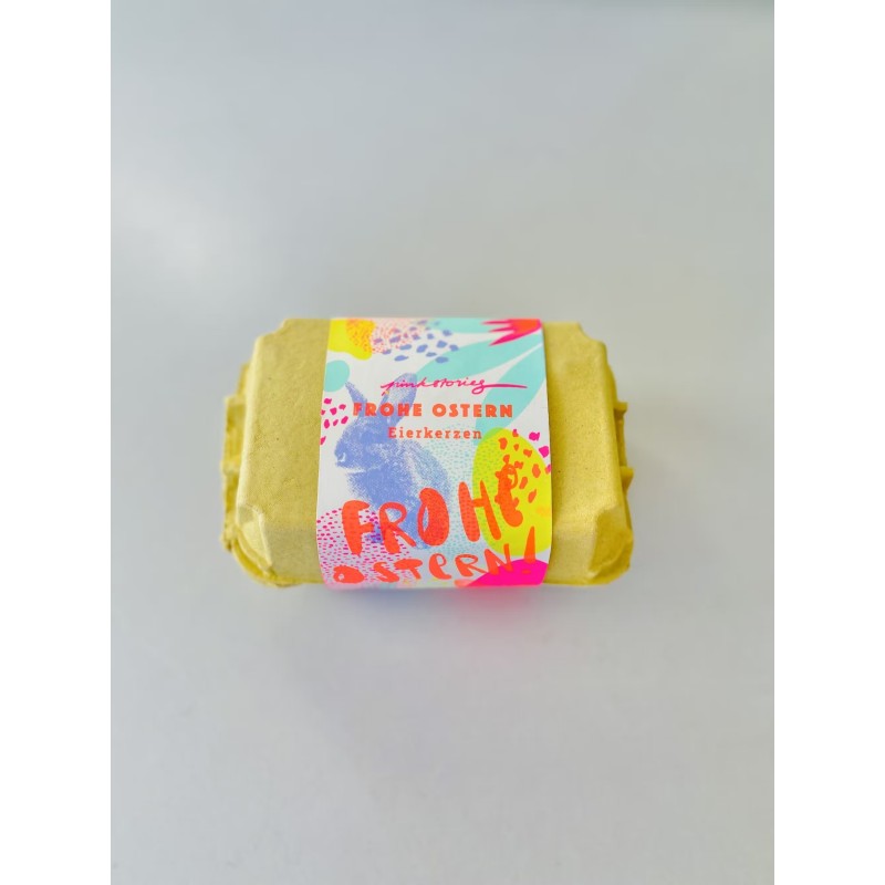 Oeufs Dip Dye Boite de 6 Bougies