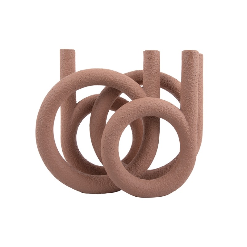 SNAKE Chandelier Terracotta