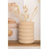 Bubble cachepot beige