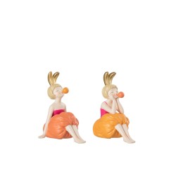 BubbleGum Statue assise Pop