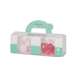 Coffret cadeau boules de bain et perles d'huile de bain