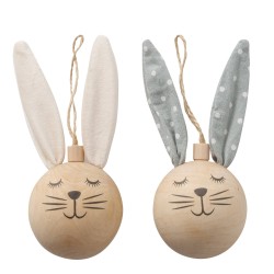 Boule décorative lapin