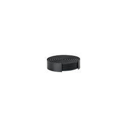 ROCKS Sous-verres S/4 Noir
