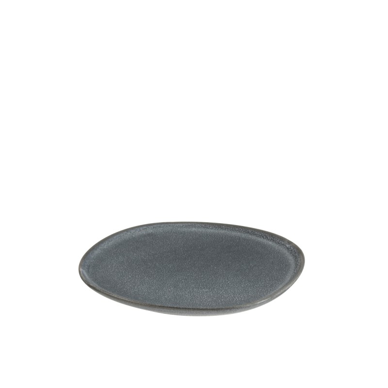 LOUISE Assiette en céramique Grise