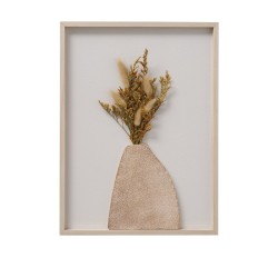 AKALA Cadre avec fleurs sechées