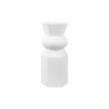GEO Vase King Blanc