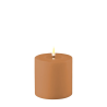 OUTDOOR Bougie Cylindre LED 10 H10 Caramel