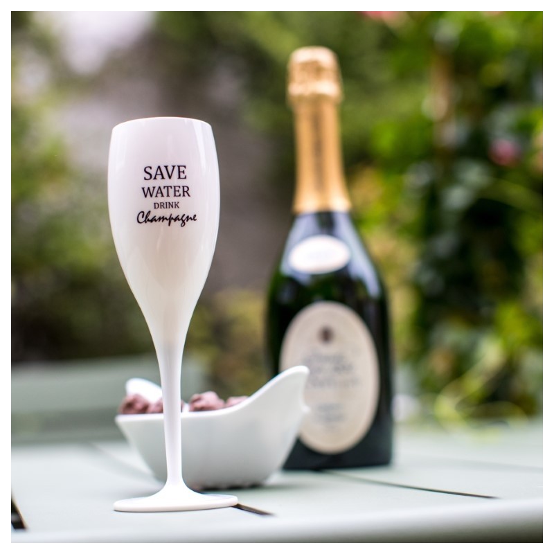 Save Water Drink Champagne / Coupe de Champagne CHEERS