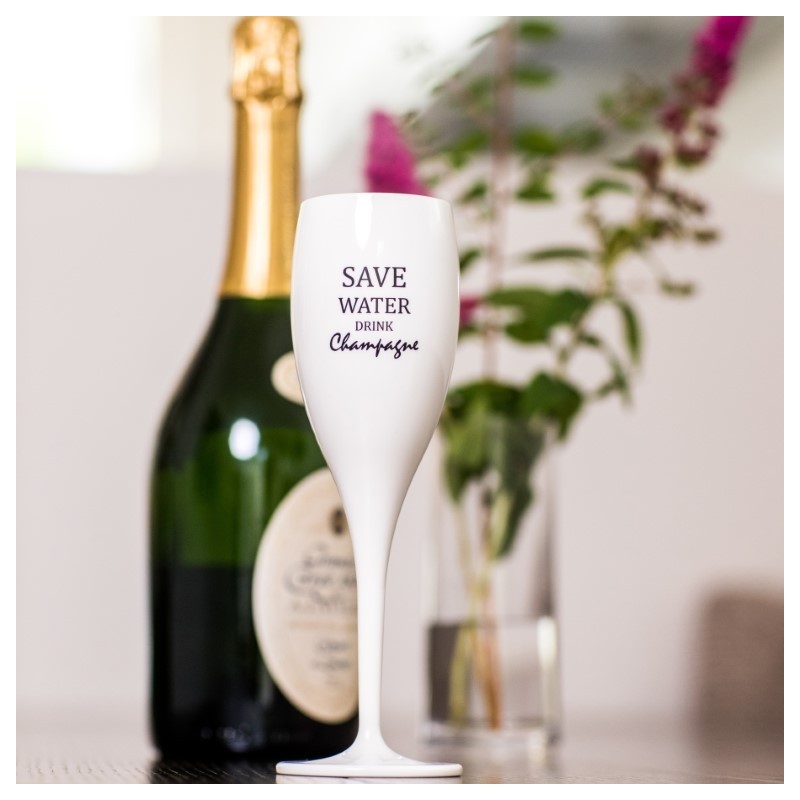Save Water Drink Champagne / Coupe de Champagne CHEERS