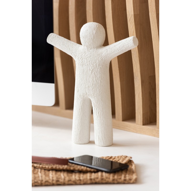 Maurice statue décorative type Grès Blanc