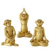 JULES Statues Yoga Dorées