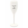 Champagne is always the answer /Coupe de champagne CHEERS