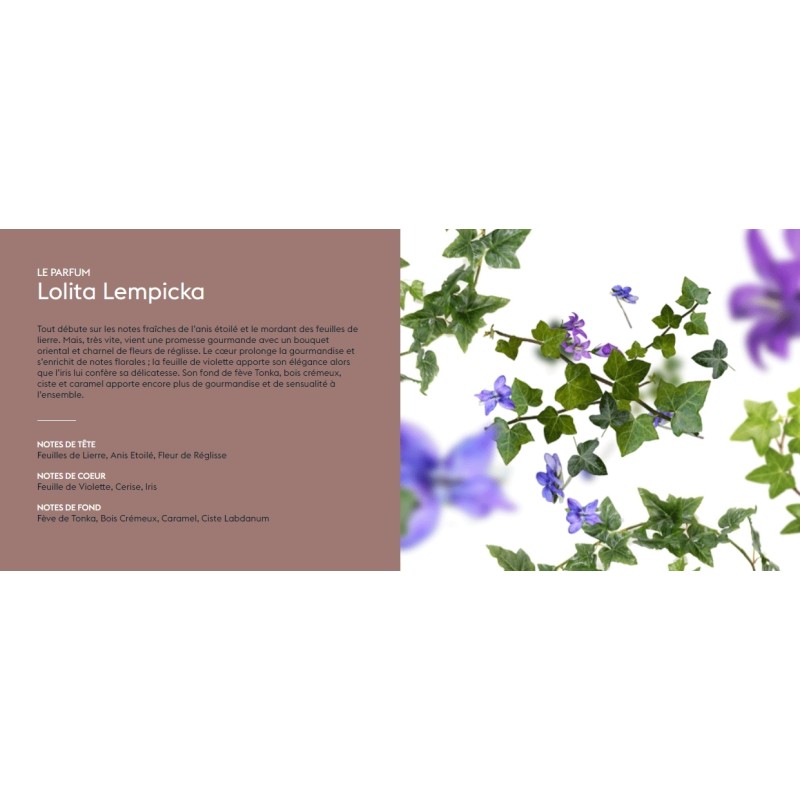 Diffuseur Bijou Lolita Lempicka Transparent