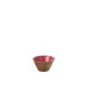 KOS bol en bois Fushia
