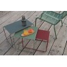 OULALA Set de 3 tables gigognes Bleu acapulco/ Gris Orage/ Menthe Glaciale