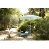 OULALA Set de 3 tables gigognes Bleu acapulco/ Gris Orage/ Menthe Glaciale